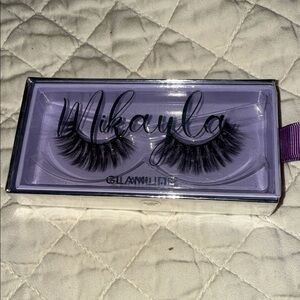 Mikayla X Glamlite Dramatic Black False Eyelashes